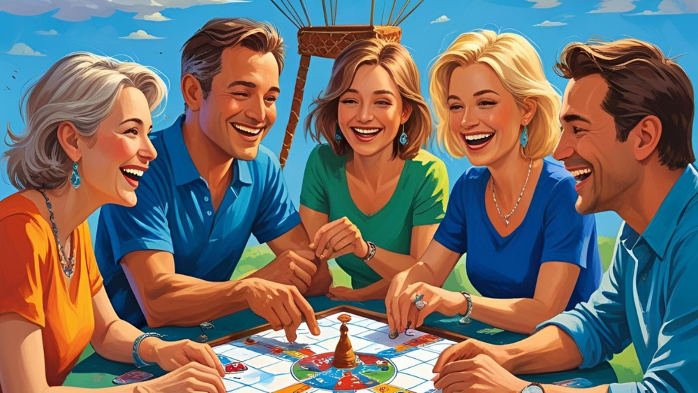 Soirée jeux dans les airs