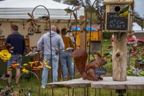 Les stands du marché des Folies Végétales 2025