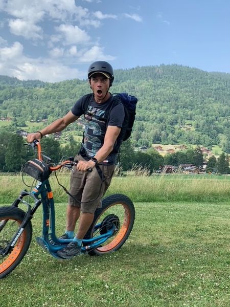 Trottinette électrique plaine 2