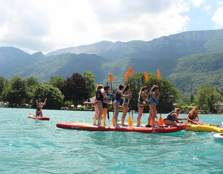 Doussard lac Annecy location de paddle