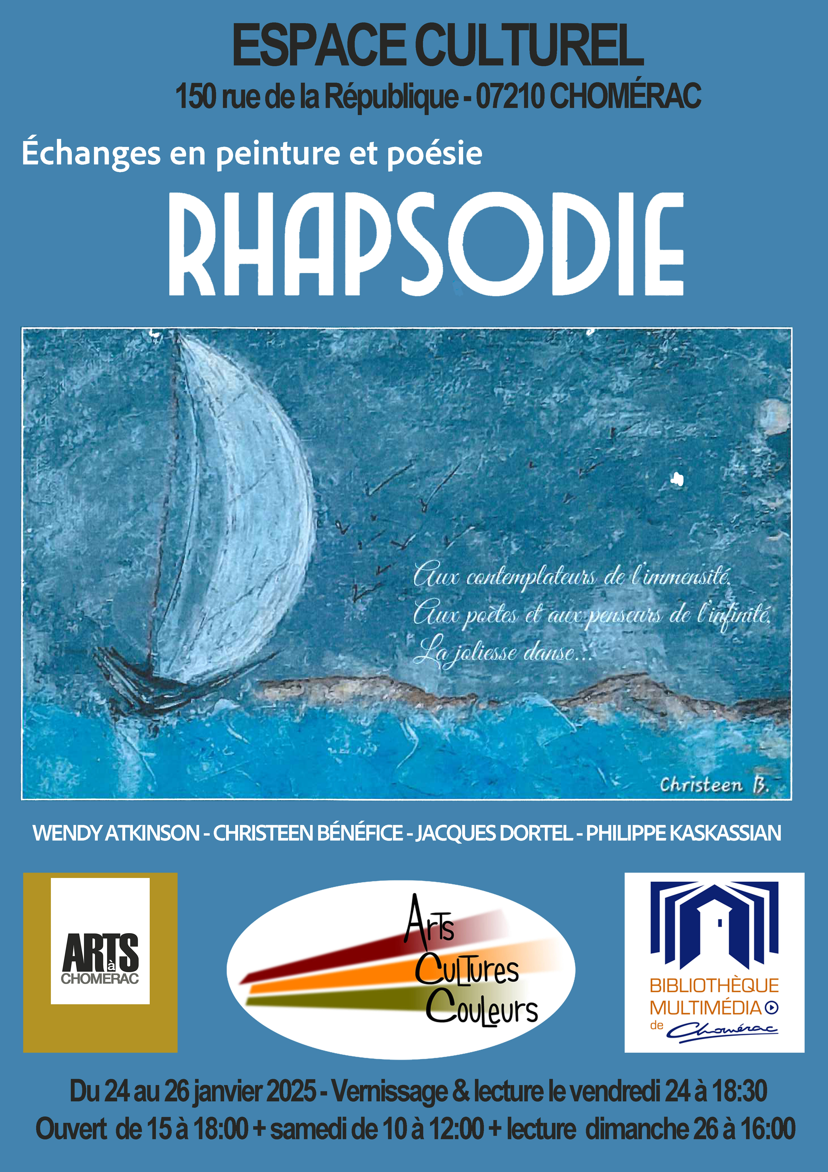 Events…Put it in your diary : Exposition : Rhapsodie