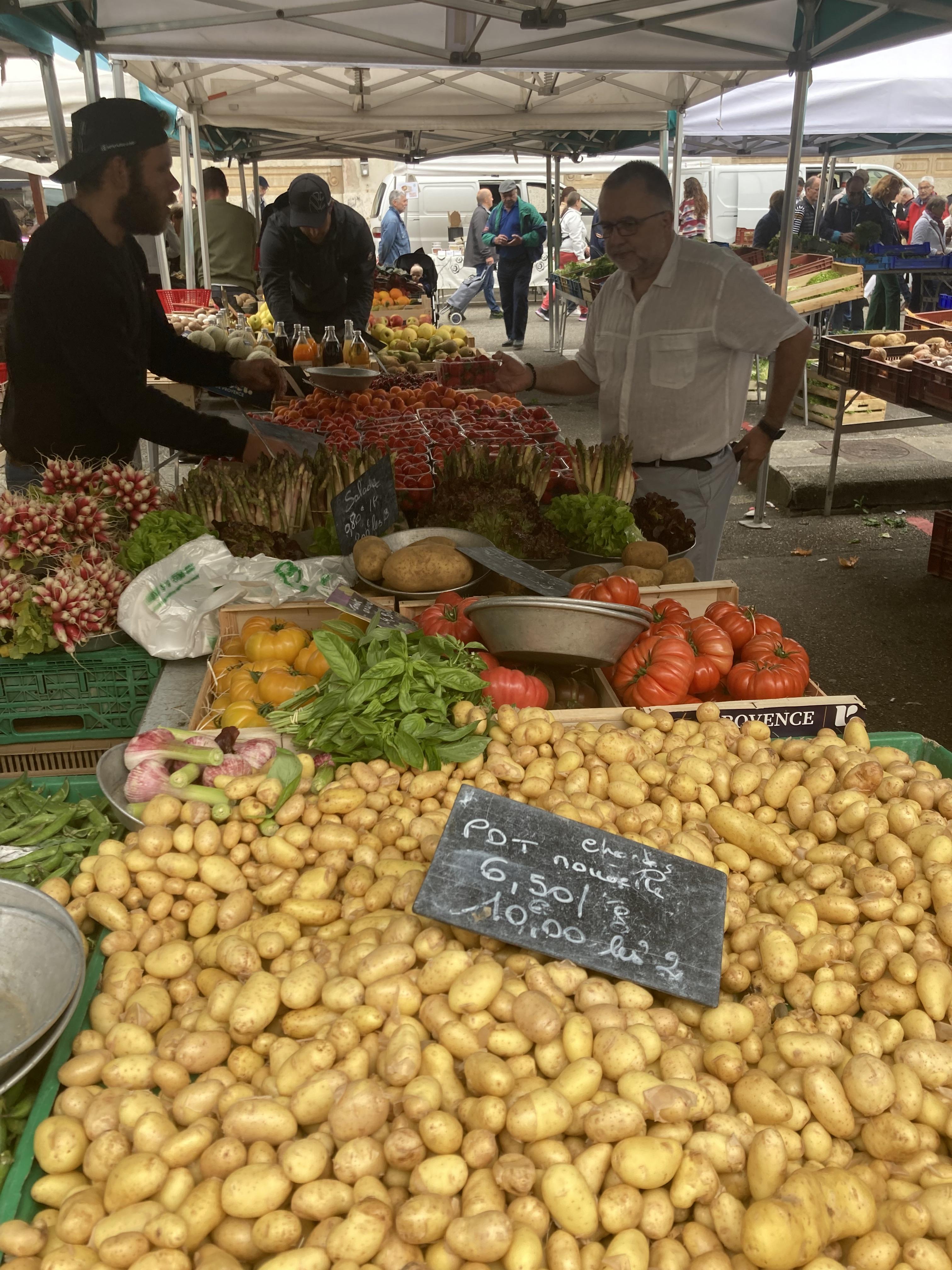 Pommes de terre nouvelles