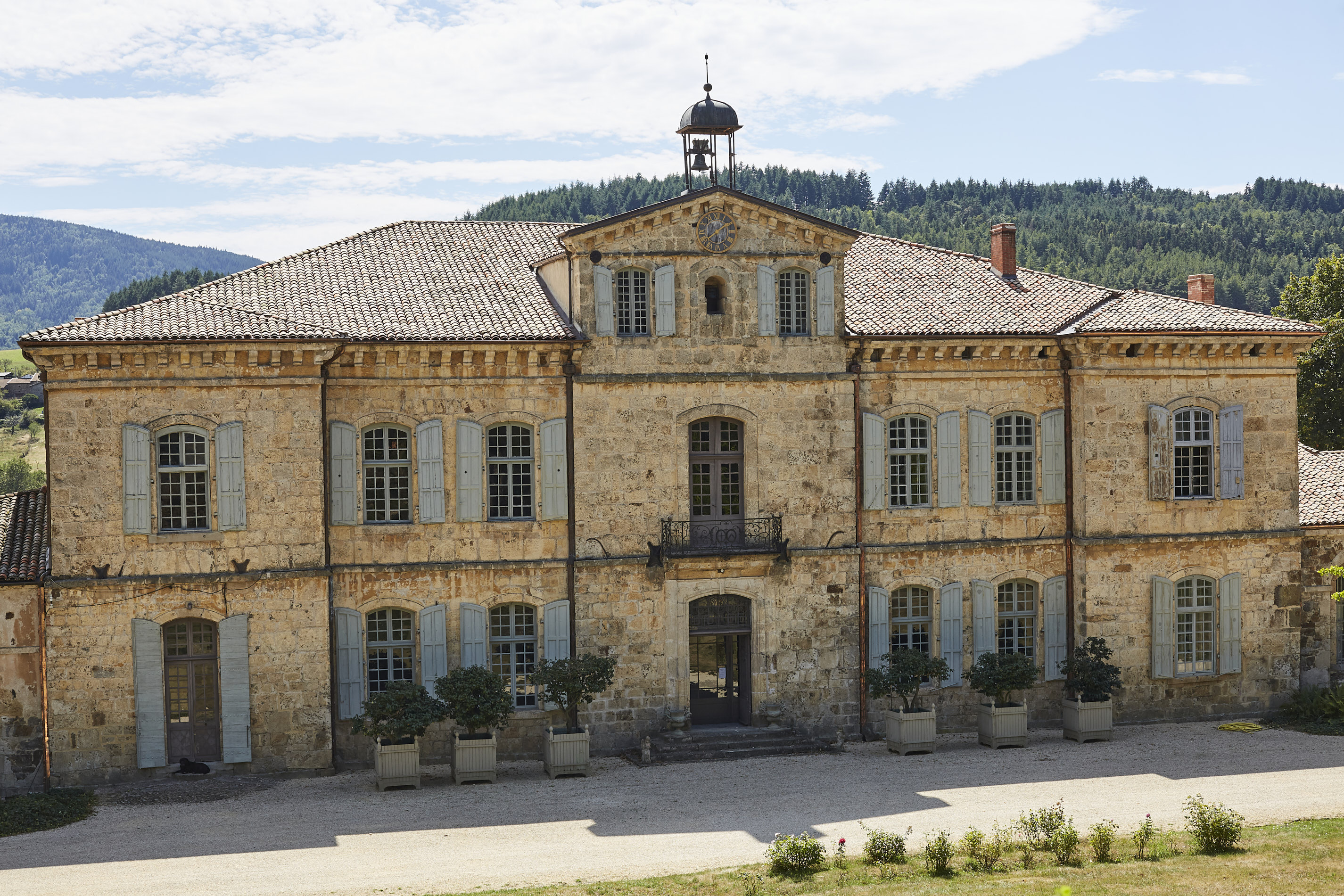 Château de La Rivoire façade nord