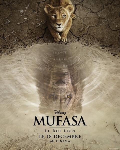 Projection : Mufasa - Le Roi Lion Du 16 au 20 janv 2025