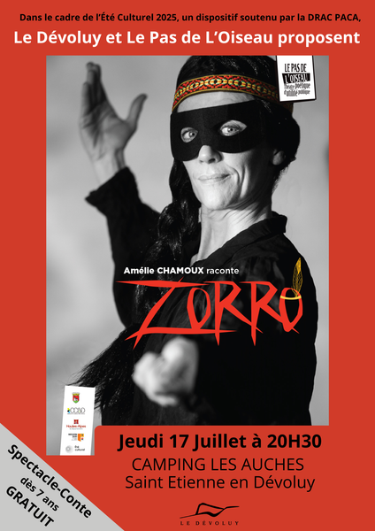 Spectacle-conte : Zorro_Dévoluy