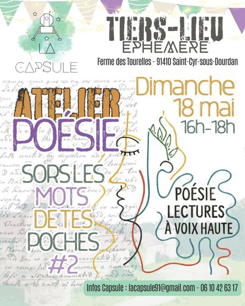 Atelier poésie - Sors les mots de tes poches #2
