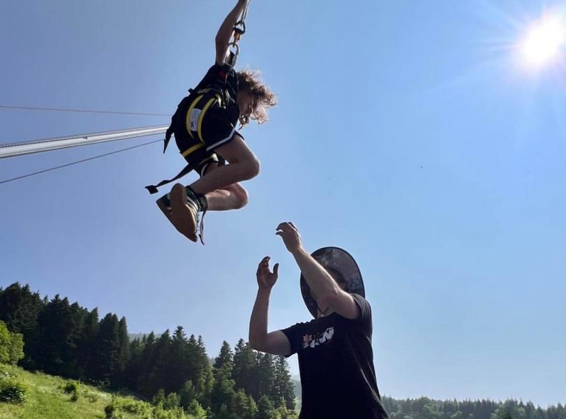 Trampoline Accro Bungee : JIM La Sambuy_Faverges-Seythenex