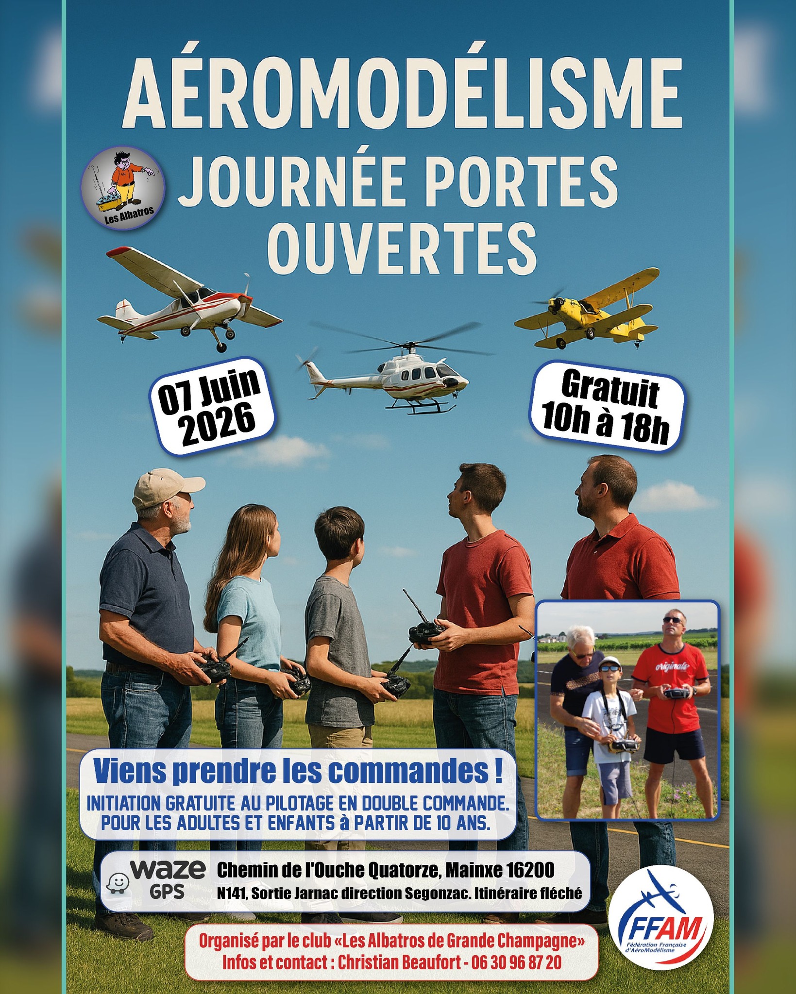 Journée Portes Ouvertes | Aéromodélisme