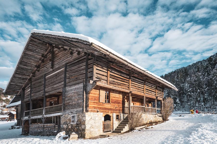 Veillée d'hiver : l'habitat au Grand-Bornand