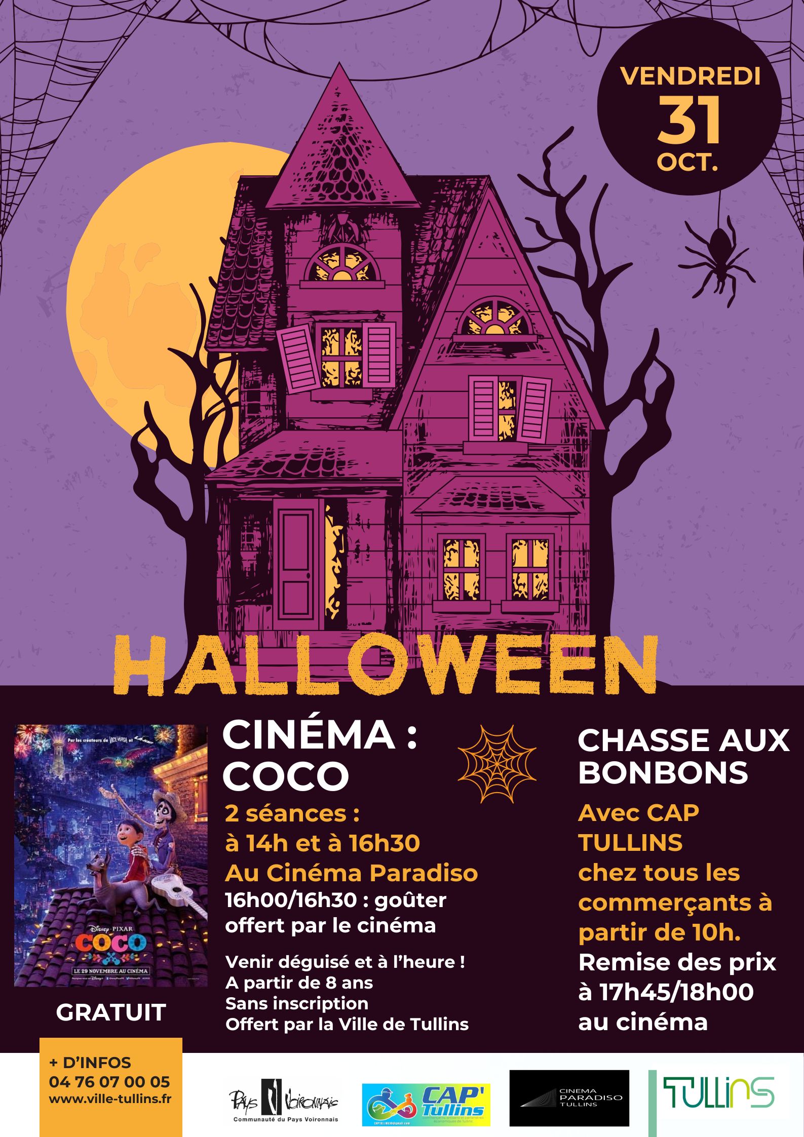 Affiche d'Halloween