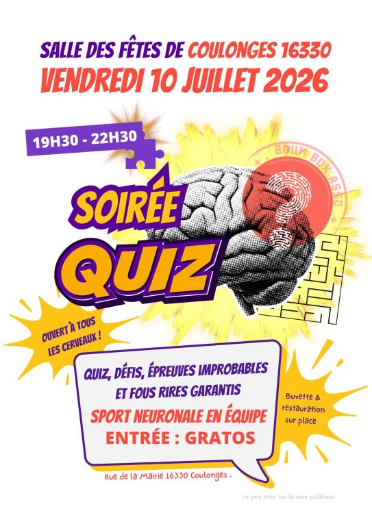 Soirée quizz