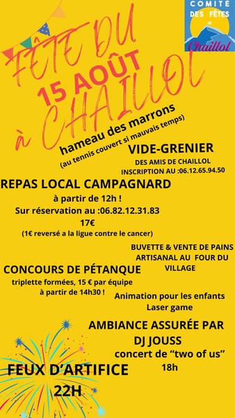 fête des marrons - © Comité des fête chaillol fête des marrons - © Comité des fête chaillol