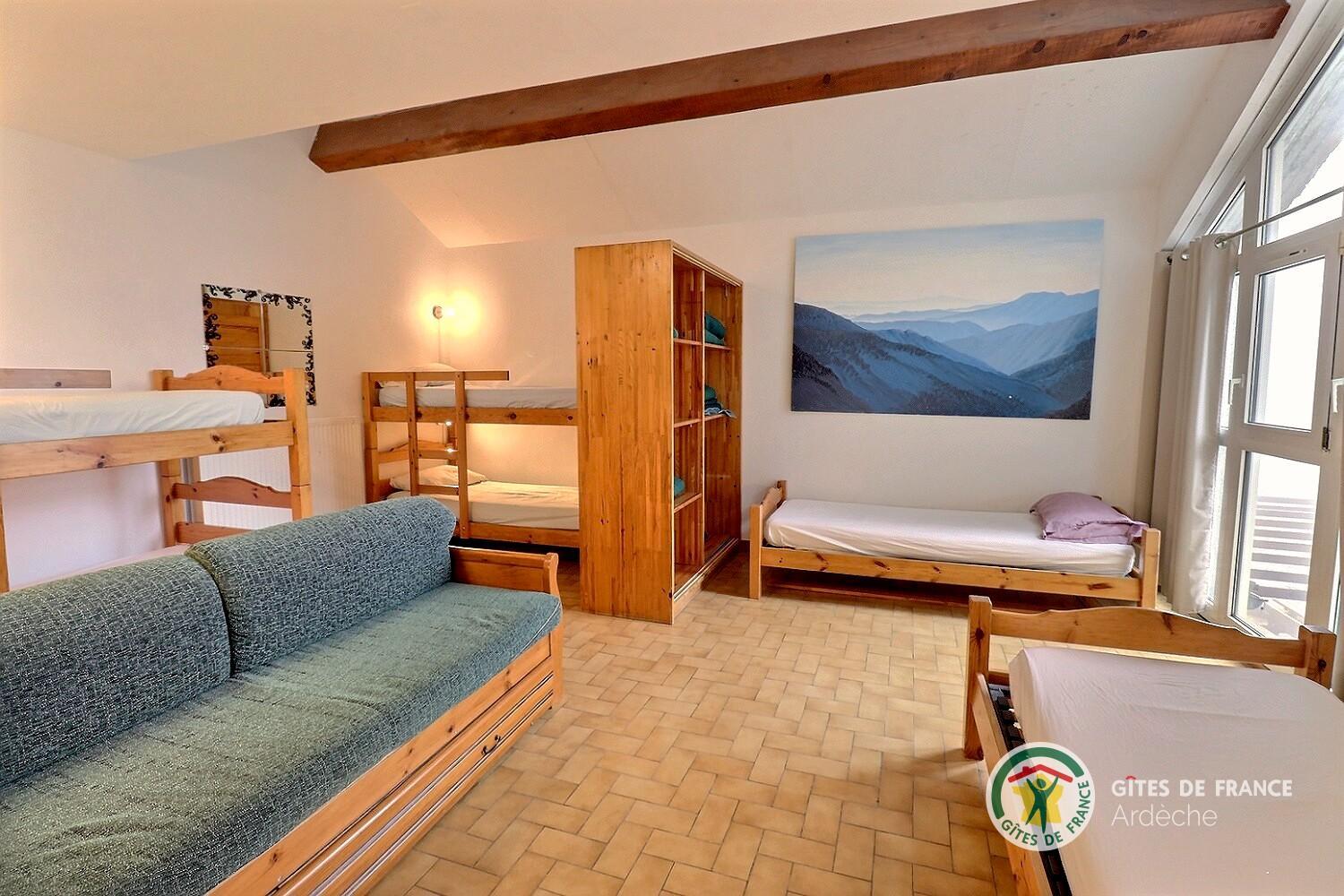 Bâtiment historique Chambre Les Montagnes Bleues avec salle d'eau privative