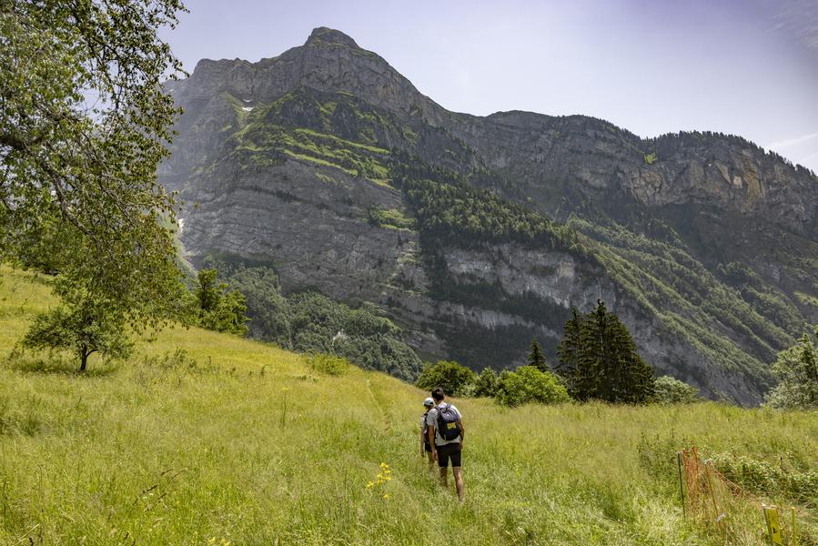 Itinéraire pédestre : Refuge de Folly_Samoëns