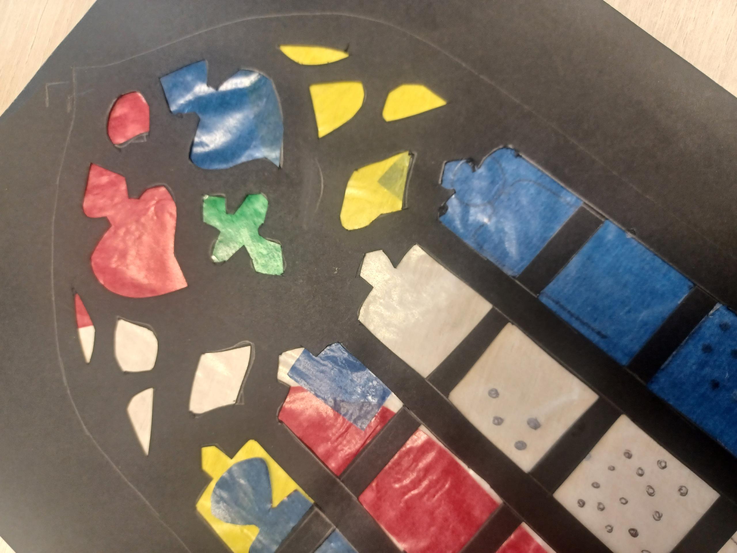 Atelier vitrail en famille