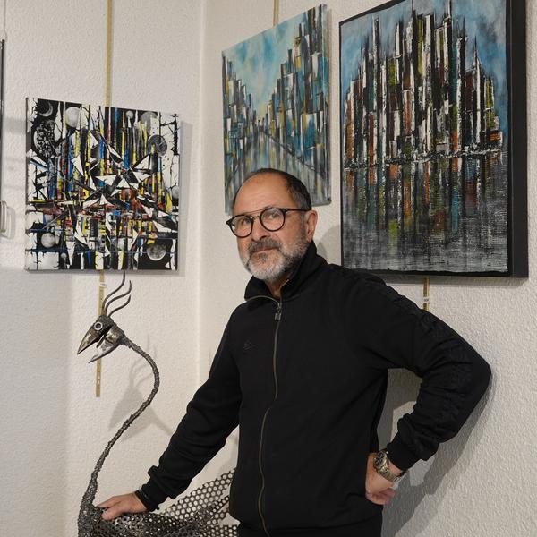 Exposition " Entre peinture et scupture"