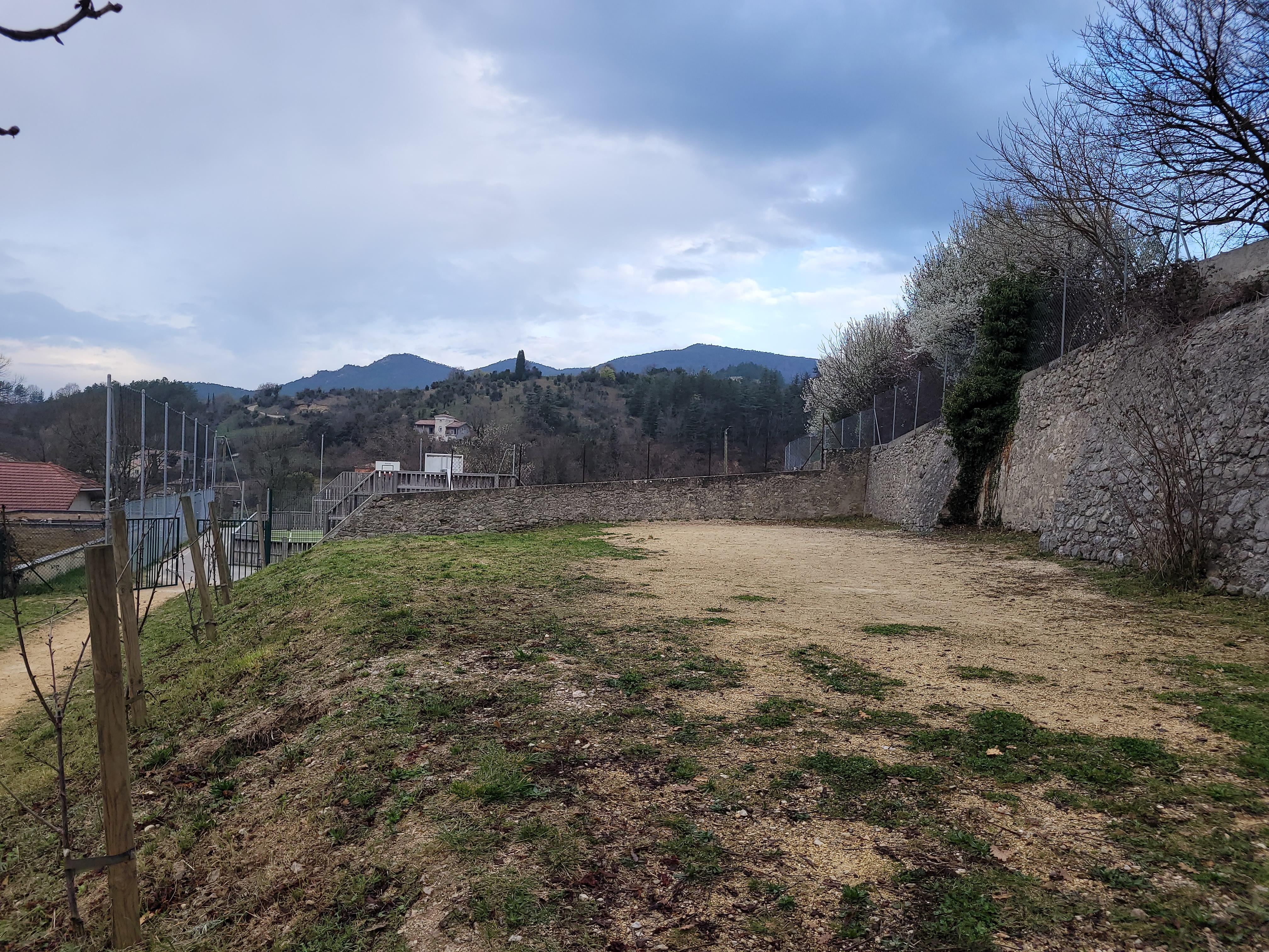 Terrain de boules