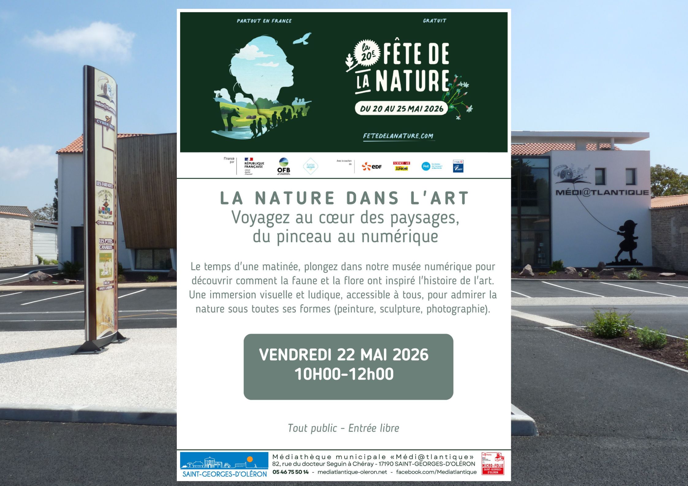 Micro-Folie : La nature dans l'Art