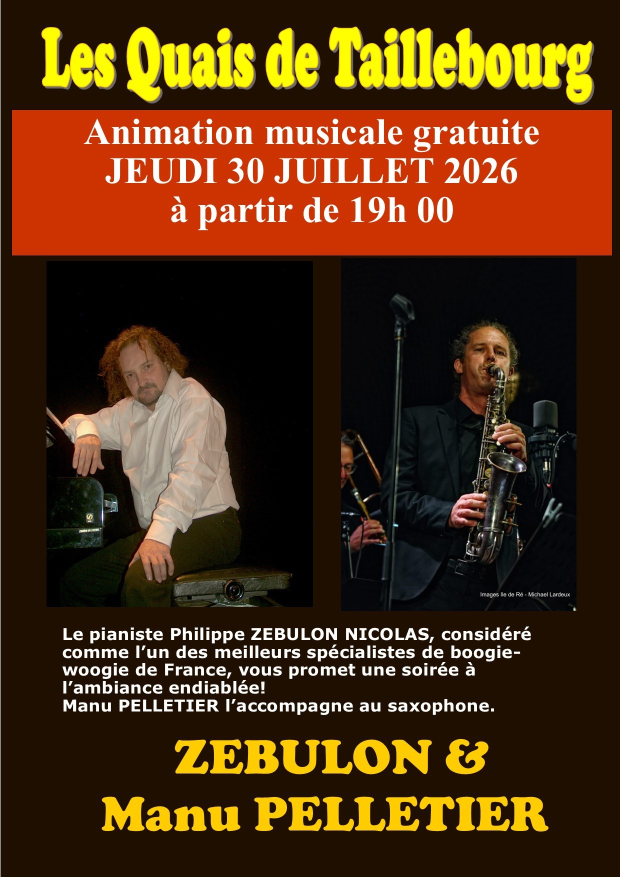 Concerts - Manu Pelletier et Zébulon