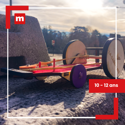 Atelier Fabrique Kids : Voiture à propulsion_Grenoble