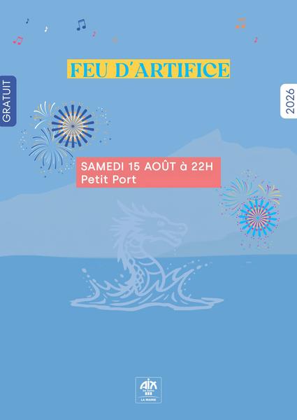 Feu d'artifice d'Aix-les-Bains