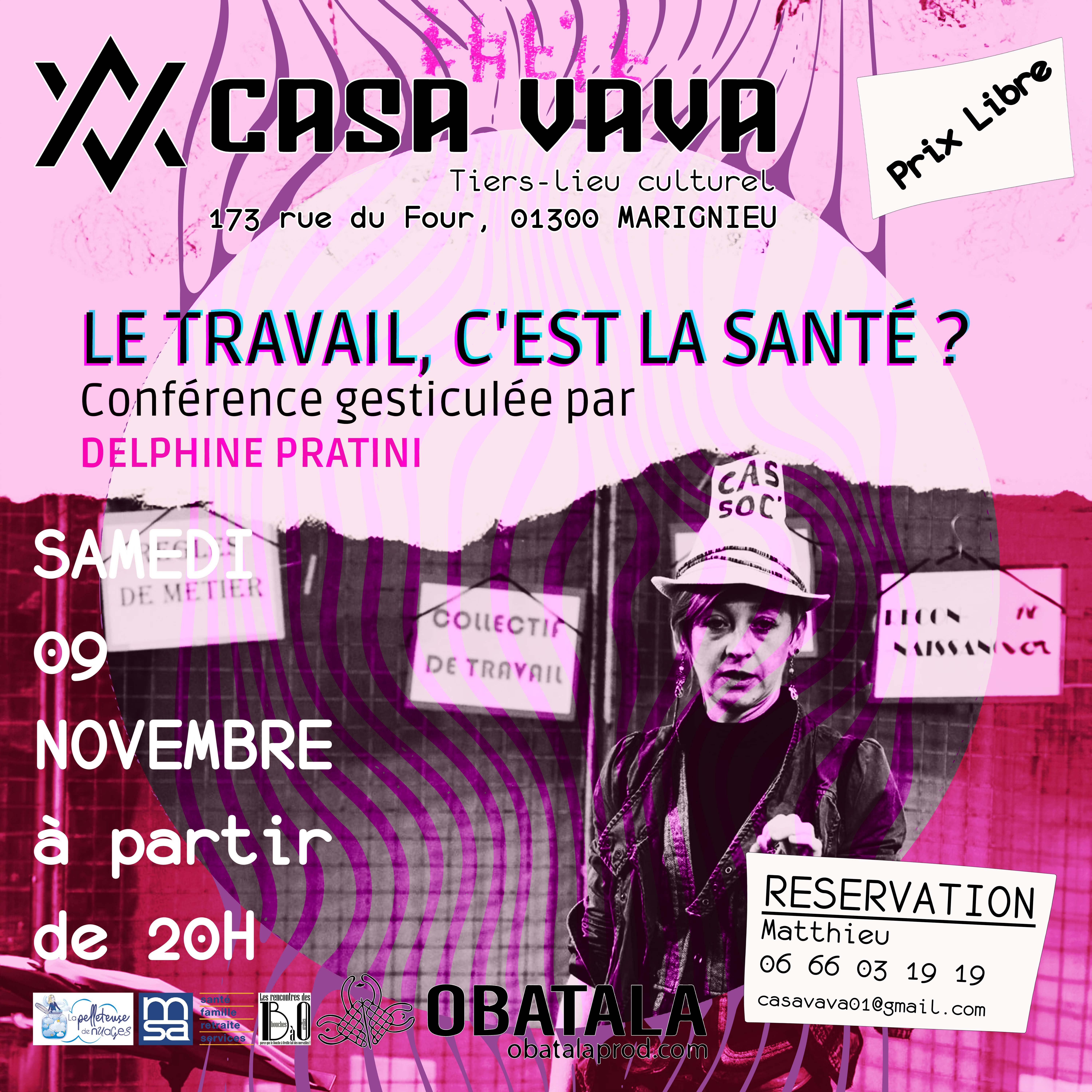 1 Conférence Gesticulée à la CASA VAVA