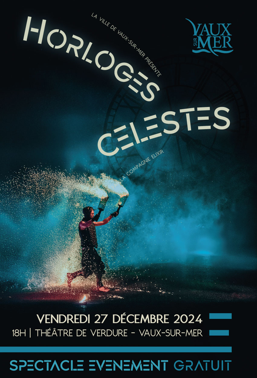 Horloges célestes - Spectacle pyrotechnique