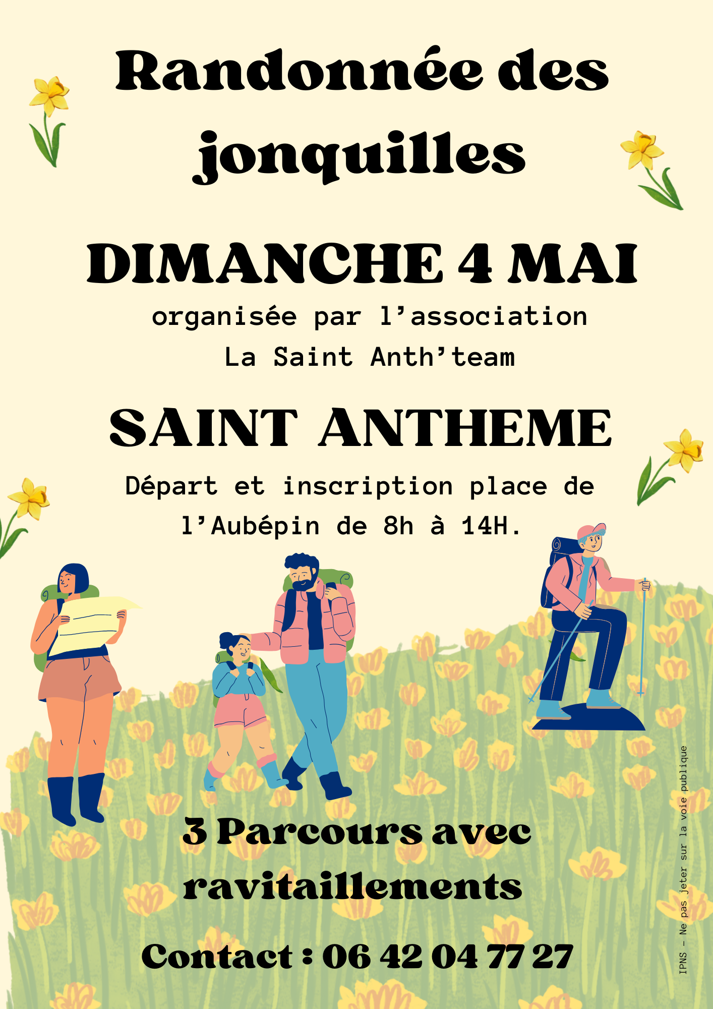 Randonnée des jonquilles // Saint-Anthème