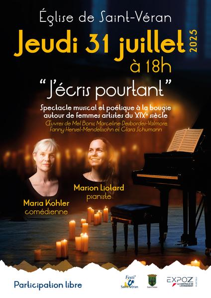 'J'écris pourtant' Musical and poetic show in Saint-Véran_Saint-Véran