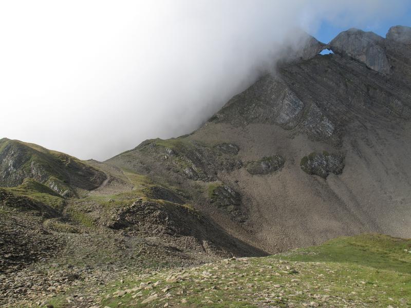 Traversée des Bornes en mode doux E5 - Sommet de la combe de Paccaly