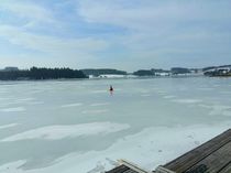 Lac de Devesset, version hivernale