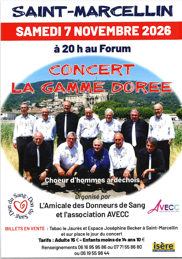 Concert La Gamme Dorée_Saint-Marcellin