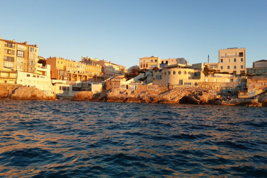 Privatisation d'un bateau - Coucher de soleil