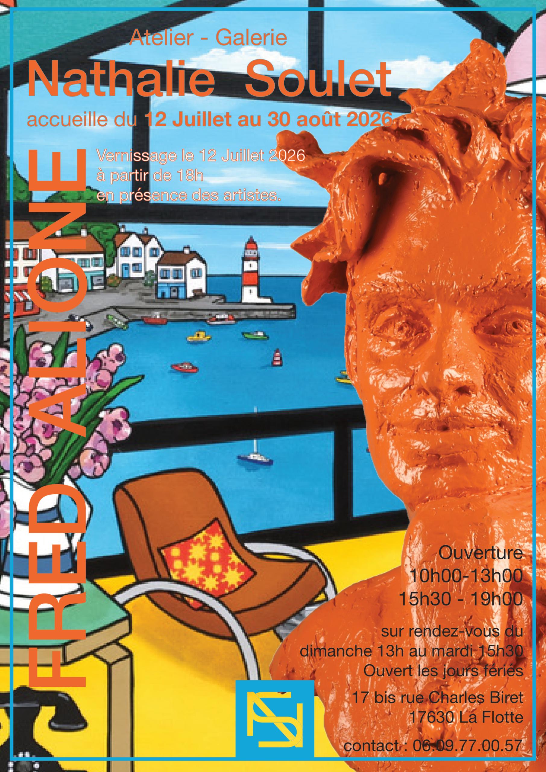 Exposition à la Galerie Nathalie Soulet : Fred Alione
