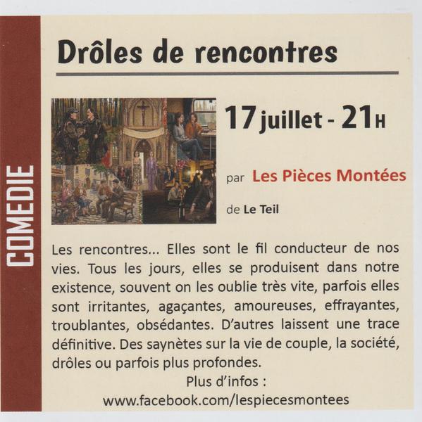 Drôles de rencontres
