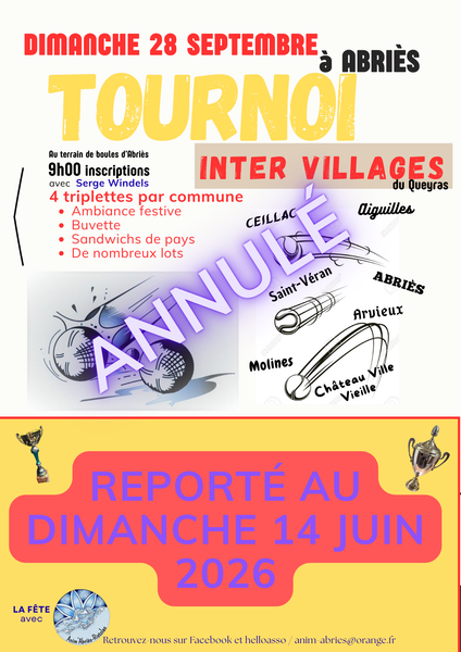 Tournoi de pétanque inter-villages du Queyras_Abriès-Ristolas