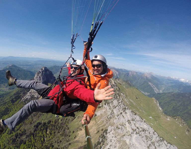 Lac Annecy parapente Aéroslide