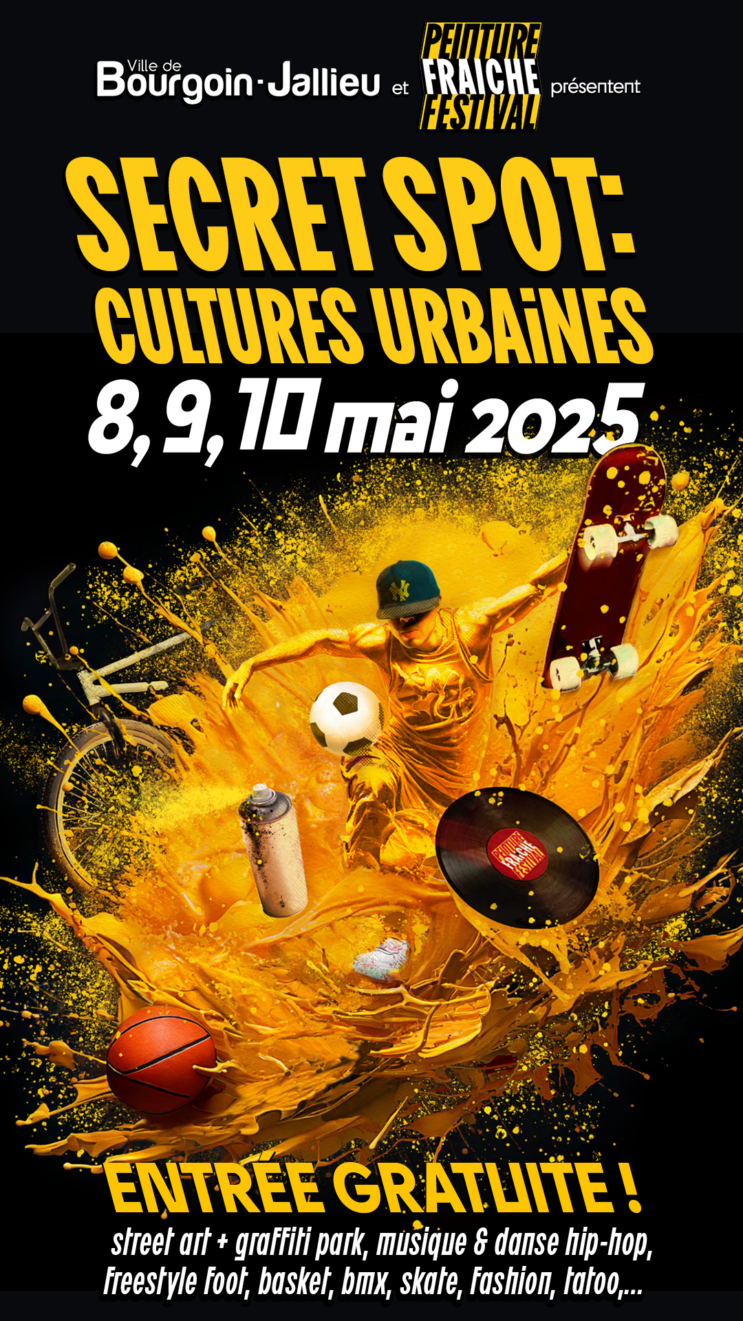 Affiche Peinture Fraîche Festival