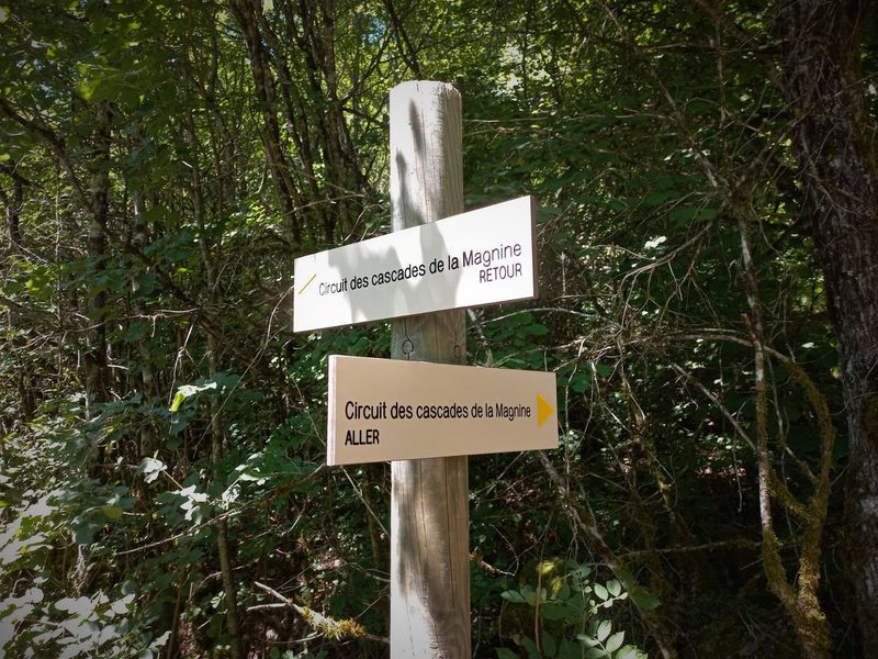 Circuit des cascades de la Magnine à Culoz