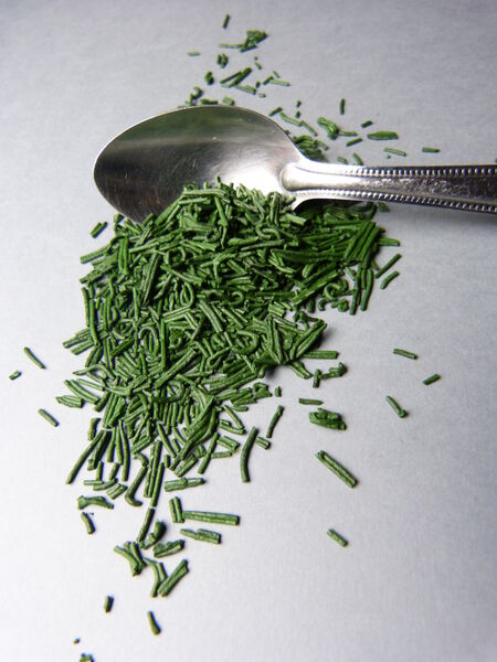 Cuillère de spiruline