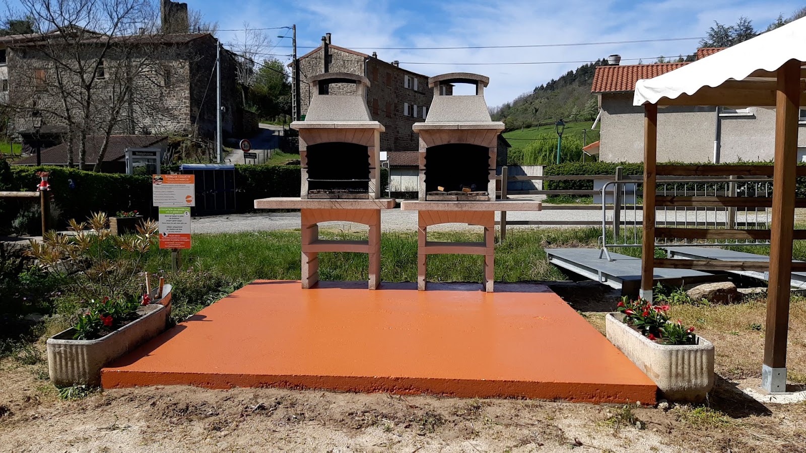 Barbecues collectifs Camping de Retourtour