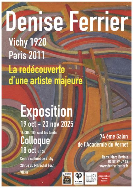 Exposition Denise Ferrier. La redécouverte d'une artiste majeure née à Vichy