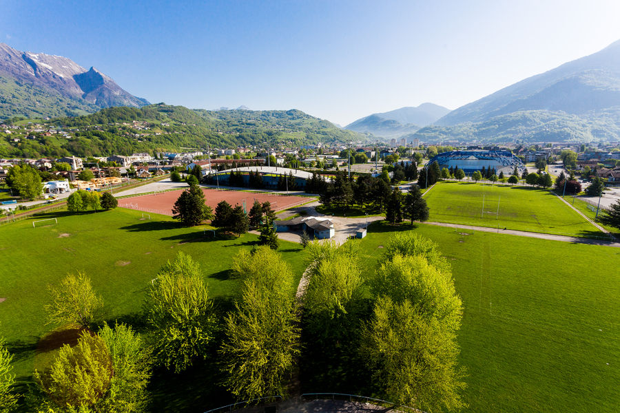 Pays d'Albertville depuis le Parc olympique