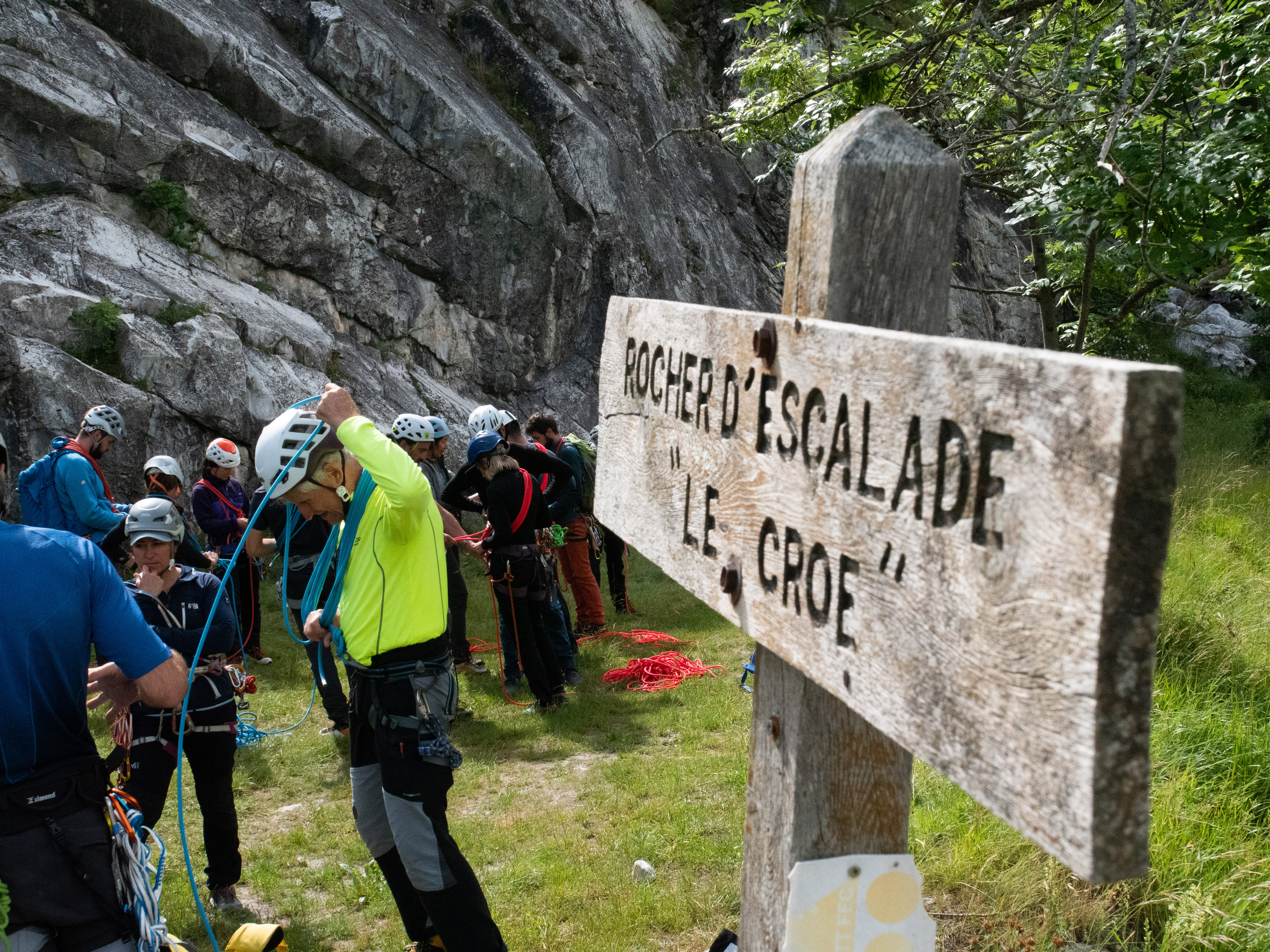 Croé climbing route | Explore Savoie - French Alps