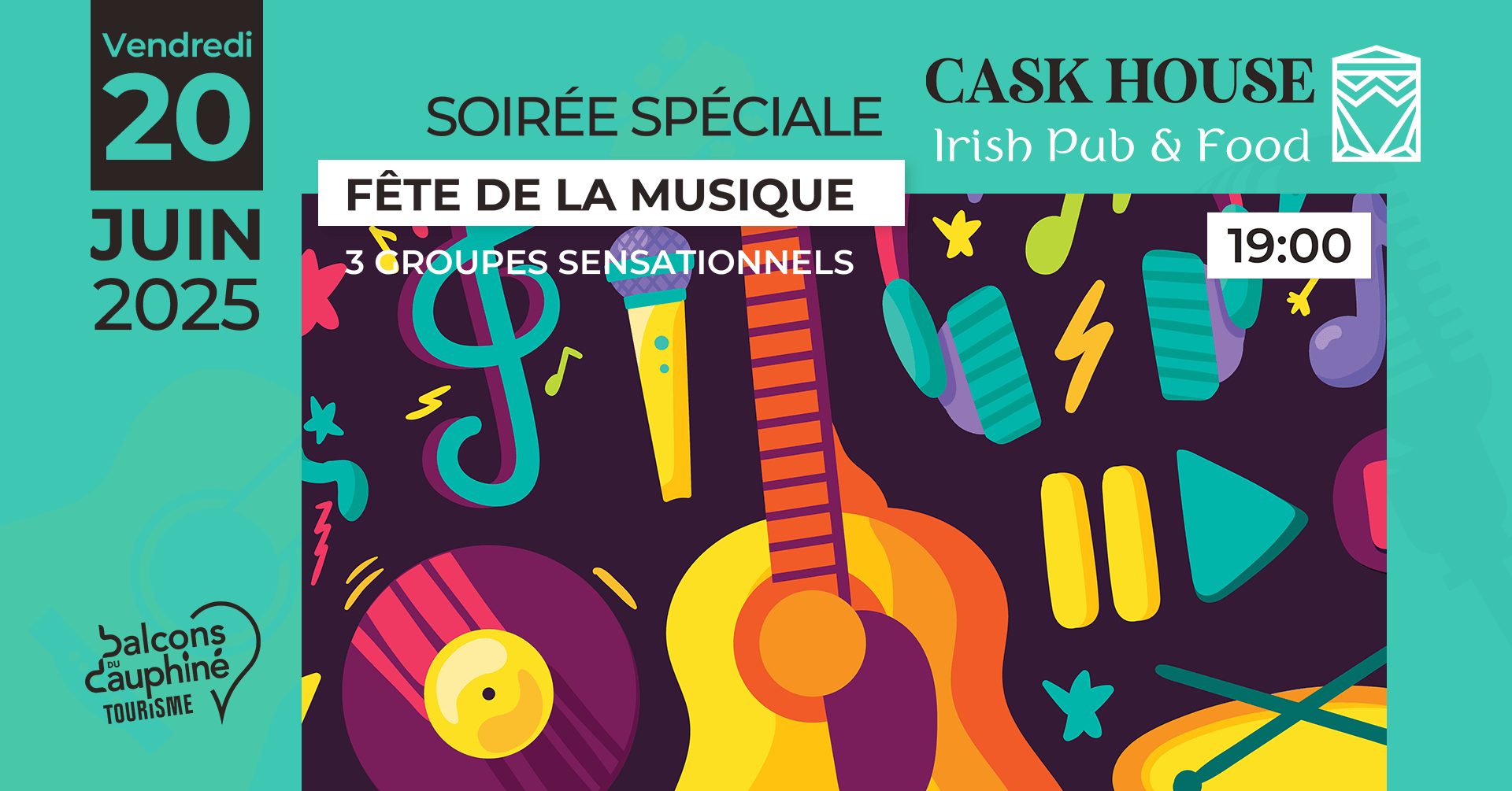 Fête de la musique au Cask House_Saint-Chef-Office de Tourisme des Balcons du D…