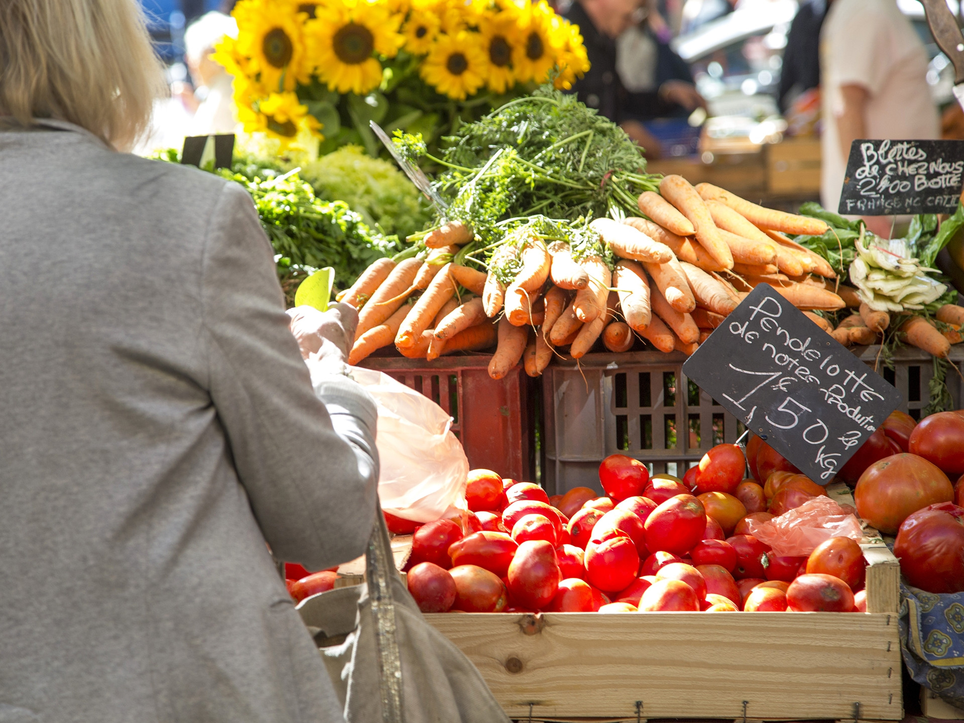 Le marché du Jas de Bouffan