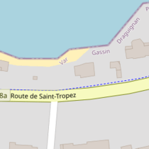 Carte de la plage