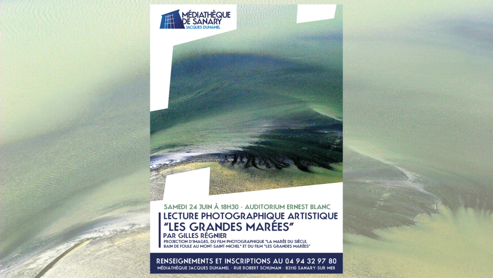Lecture Photographique Artistique Les grandes marées par Gilles Régnier