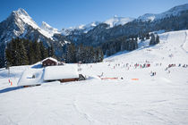 Skiing in Bernex