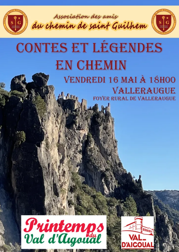 Conférence - Contes et légendes autour du chemin de St Guilhem_Valleraugue